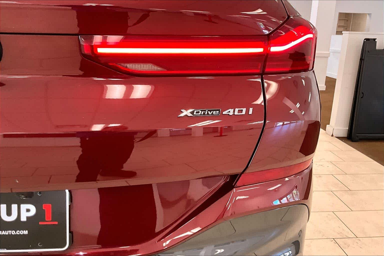 Used 2024 Aventurin Red Metallic BMW xDrive40i image 28