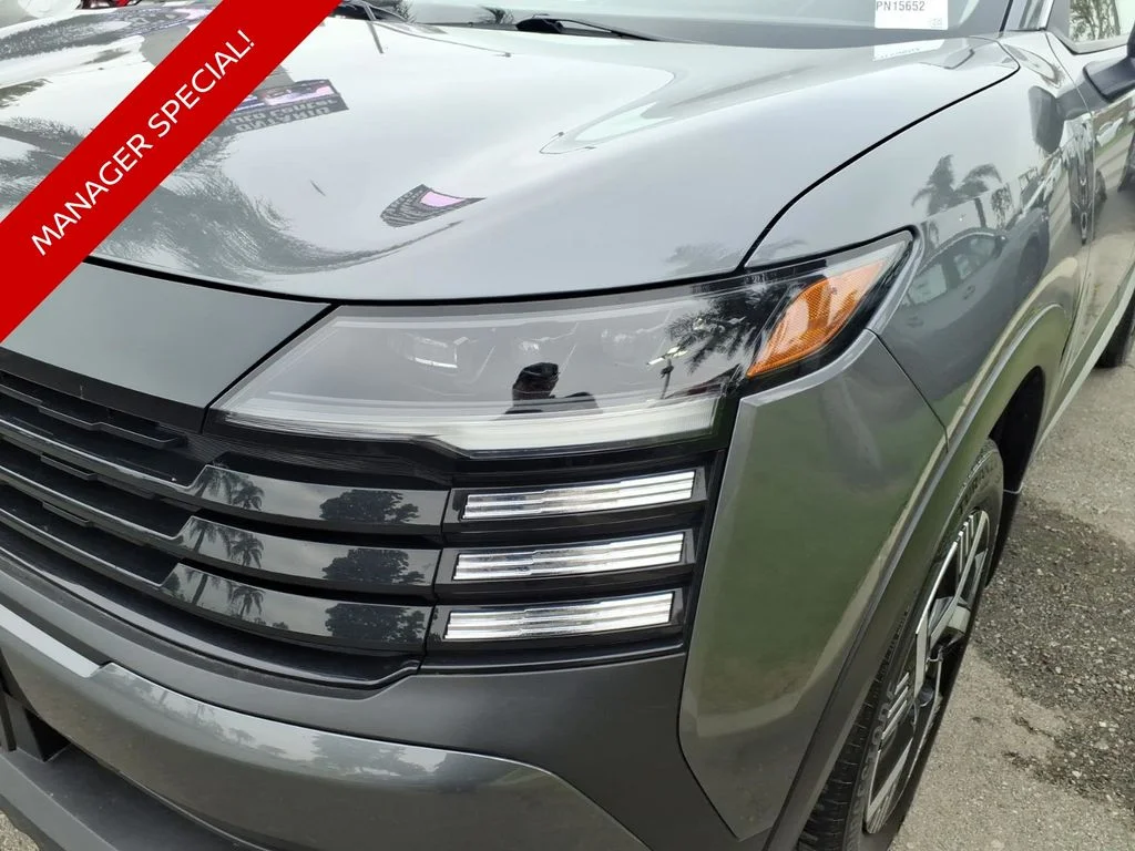 Certified Used 2025 Gray Nissan SV image 2