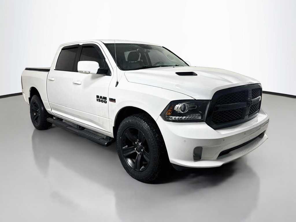 Used 2017 Bright White Clearcoat Ram Night image 1