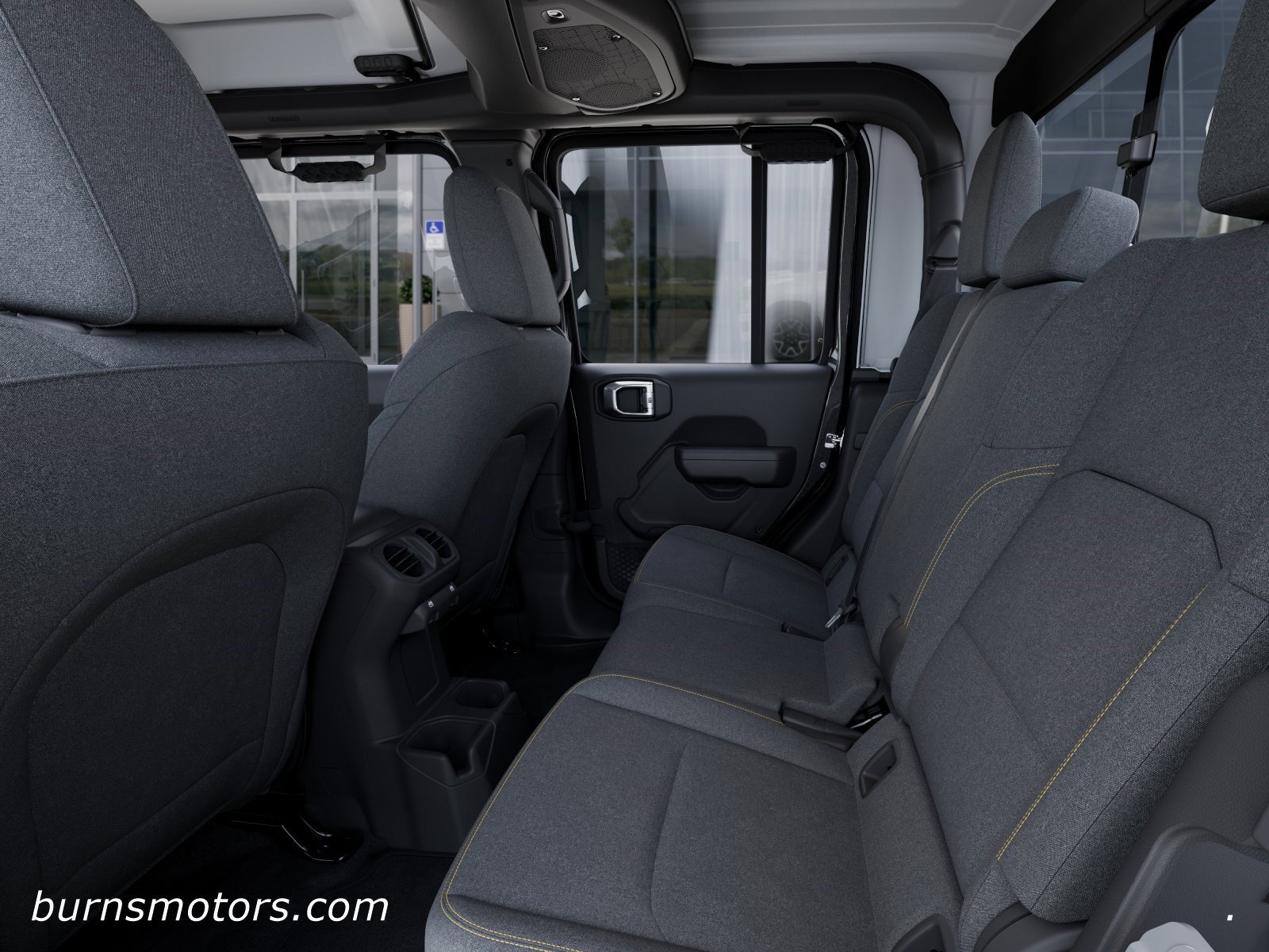New 2026 Granite Crystal Metallic Clear-Coat Exterior Paint Jeep Sport S Dark Sky image 23