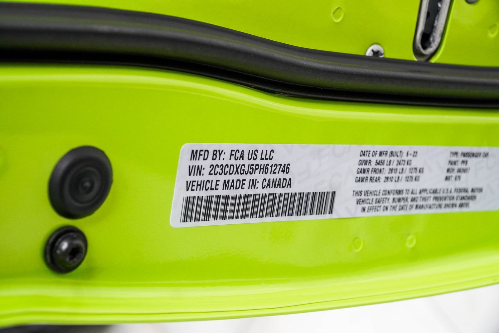 Used 2023 Green Dodge R/T Scat Pack image 43