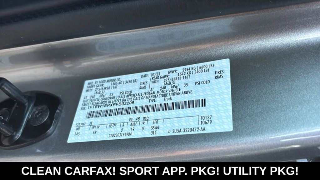 Used 2023 Silver Ford XLT image 31