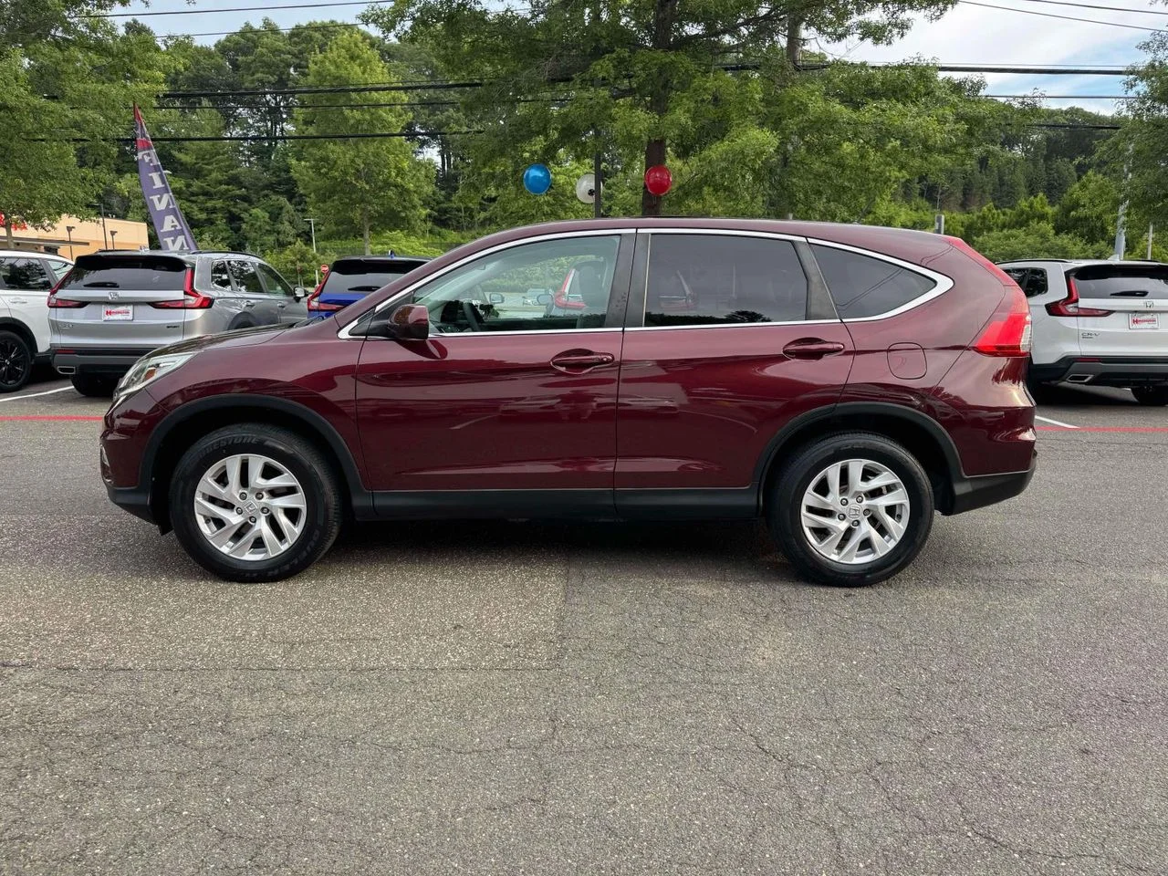 Certified Used 2016 Basque Red Pearl II Honda EX image 4