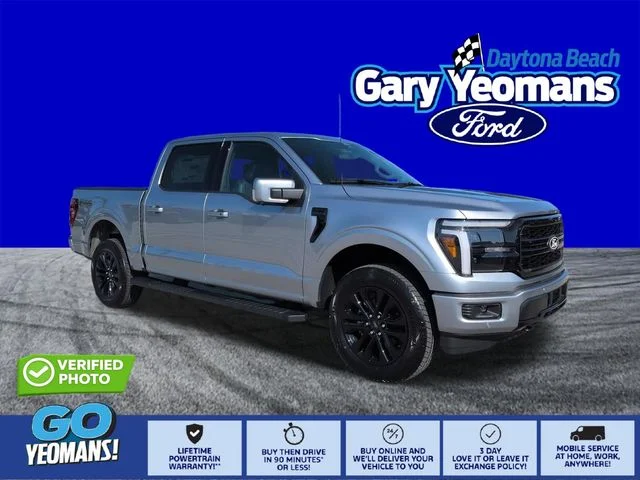 New 2026 Iconic Silver Metallic Ford Lariat® image 1