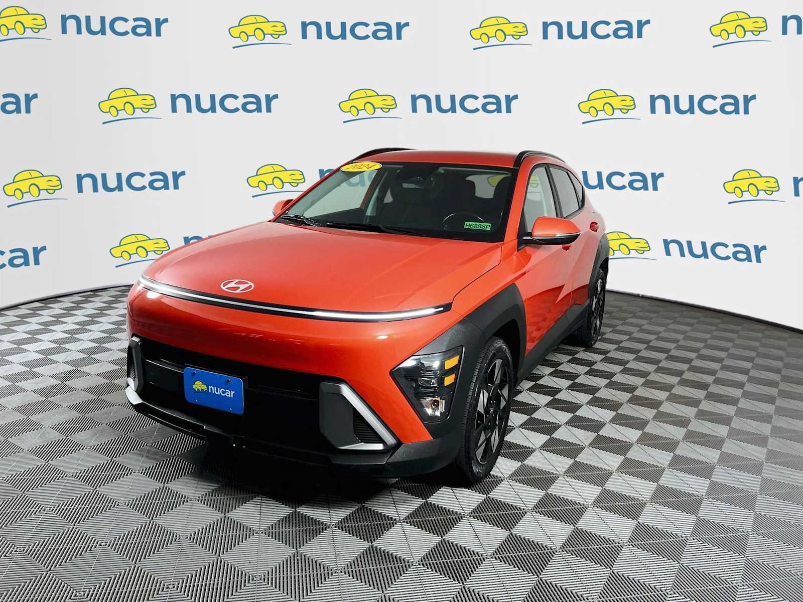 Used 2024 Soultronic Orange Pearl Hyundai SEL image 3