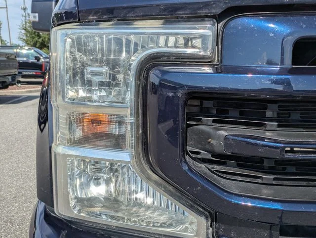 Used 2022 Antimatter Blue Metallic Ford Lariat image 9