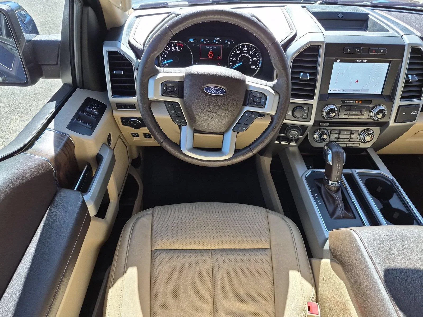 Used 2018 Blue Jeans Metallic Ford LARIAT image 32