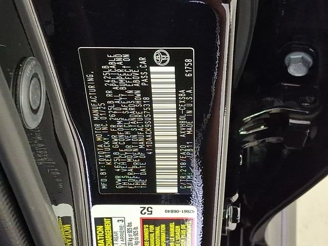 Used 2025 Black Toyota SE image 33