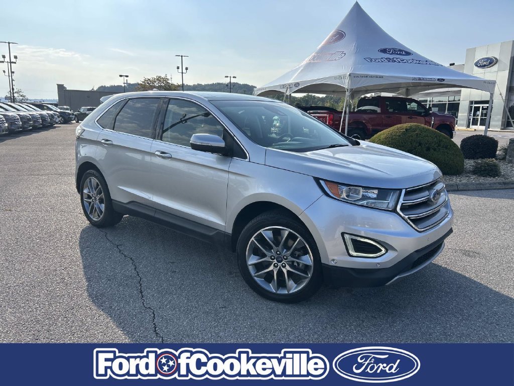 Used 2015 Ford Edge Titanium with VIN 2FMPK3K82FBB64060 for sale in Cookeville, TN