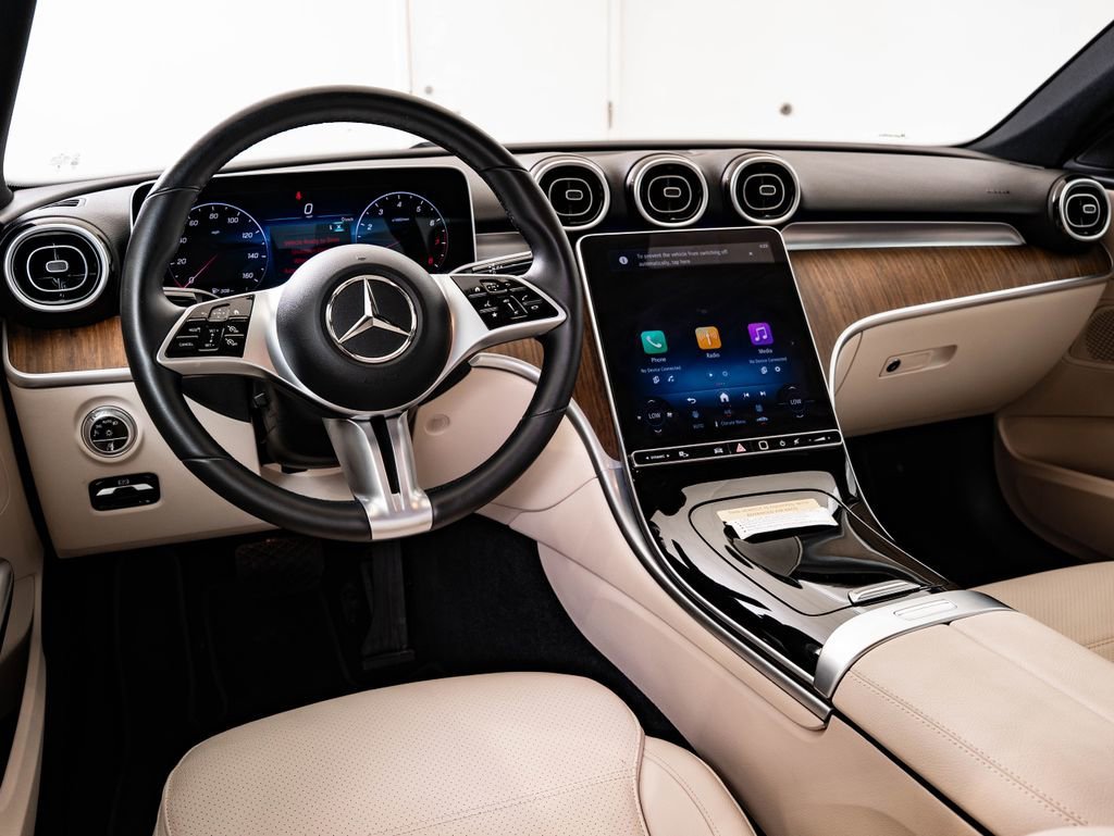 Used 2025 Polar White Mercedes-Benz C 300 image 4
