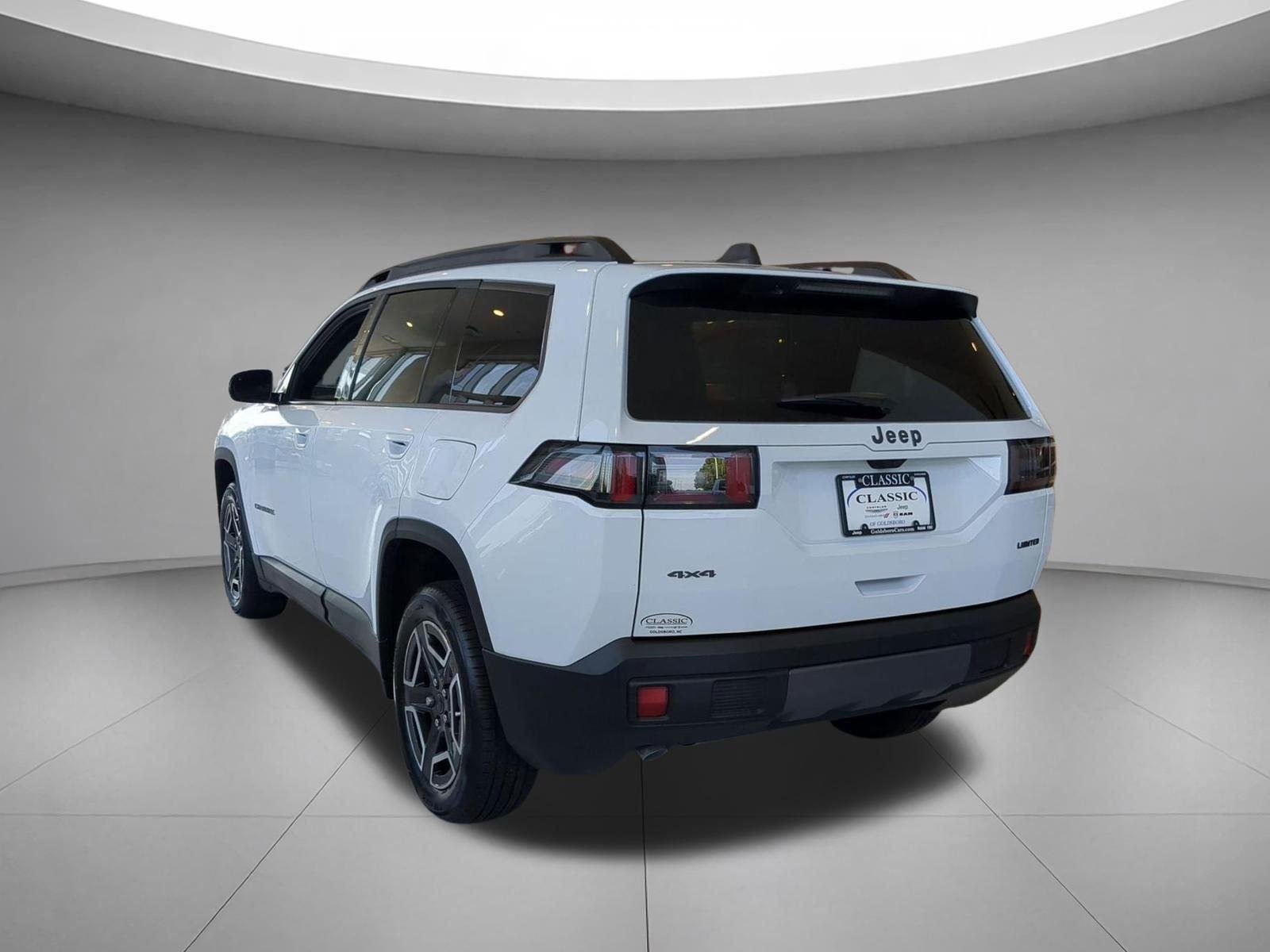 New 2026 Bright White Clear-Coat Exterior Paint Jeep Limited image 2