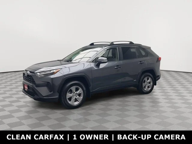 Used 2022 Magnetic Gray Metallic Toyota Hybrid XLE image 36