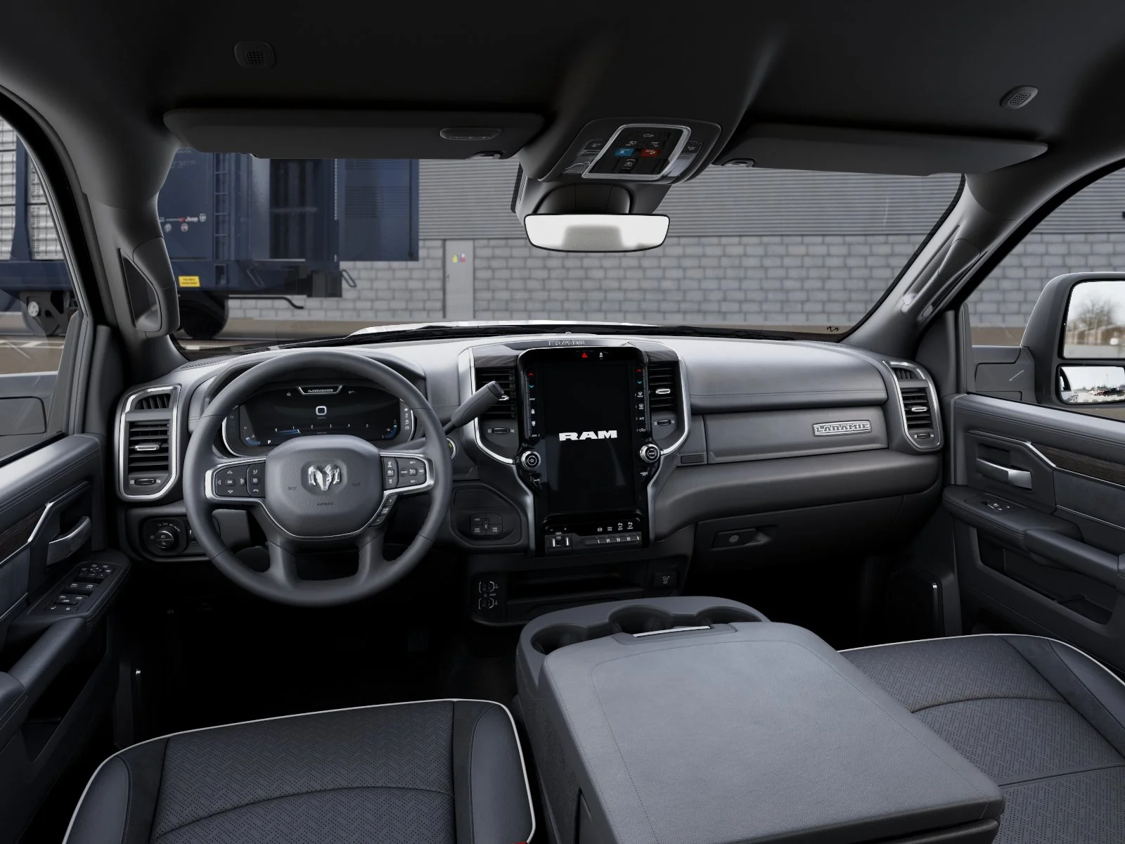 New 2026 Diamond Black Crystal Pearl-Coat Exterior Paint RAM Laramie image 40