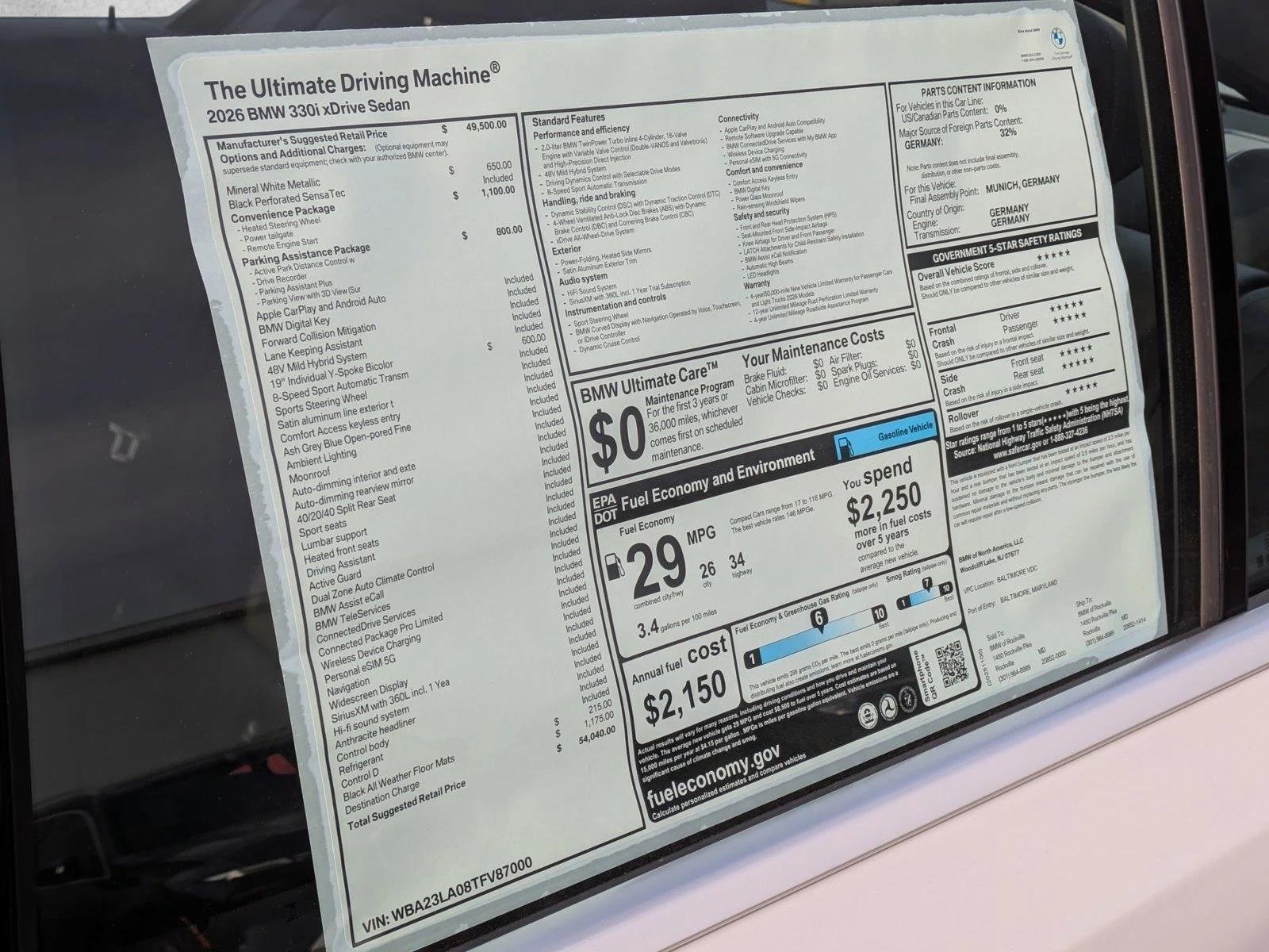 2026 BMW 3 Series 330i - Photo 19