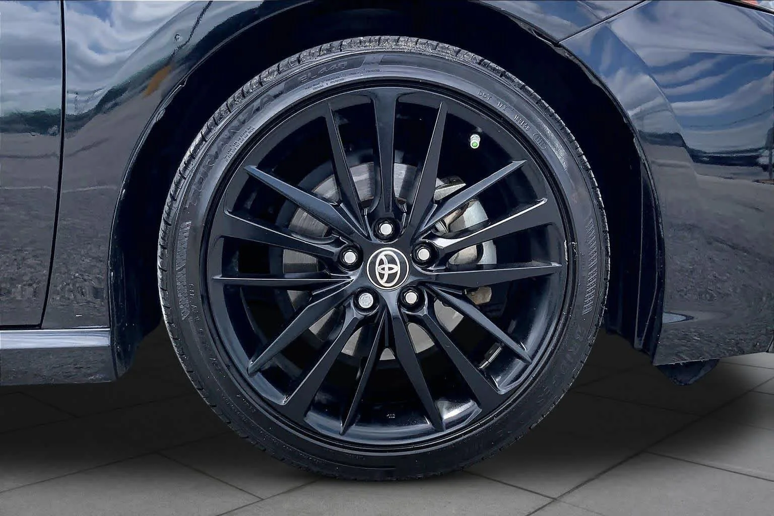 Used 2021 Midnight Black Metallic Toyota XSE image 11