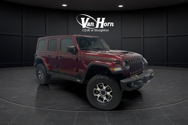 Used 2021 Snazzberry Pearlcoat Jeep Unlimited Rubicon 392 image 1