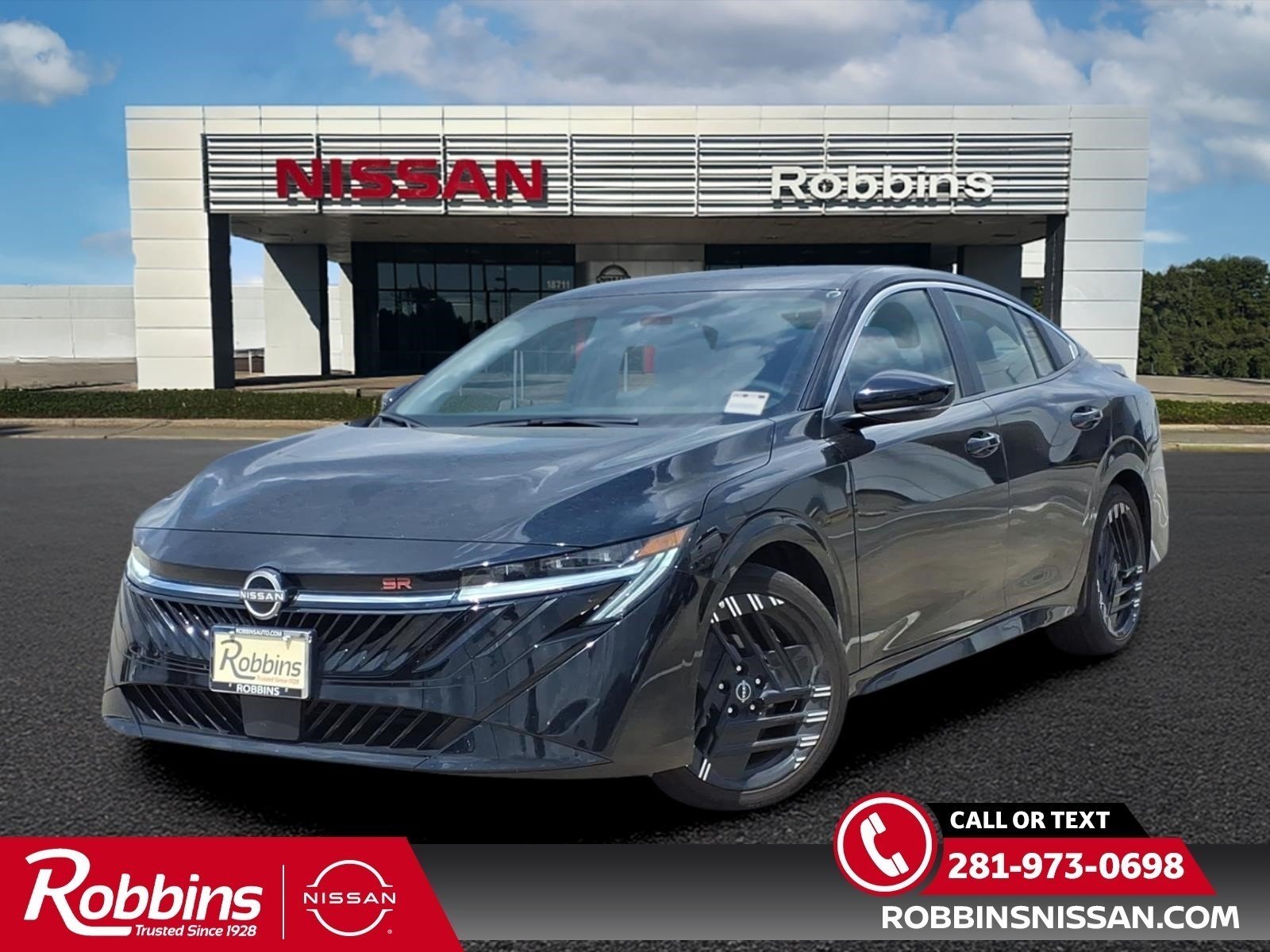 2026 Nissan Sentra SR Black at Robbins Nissan