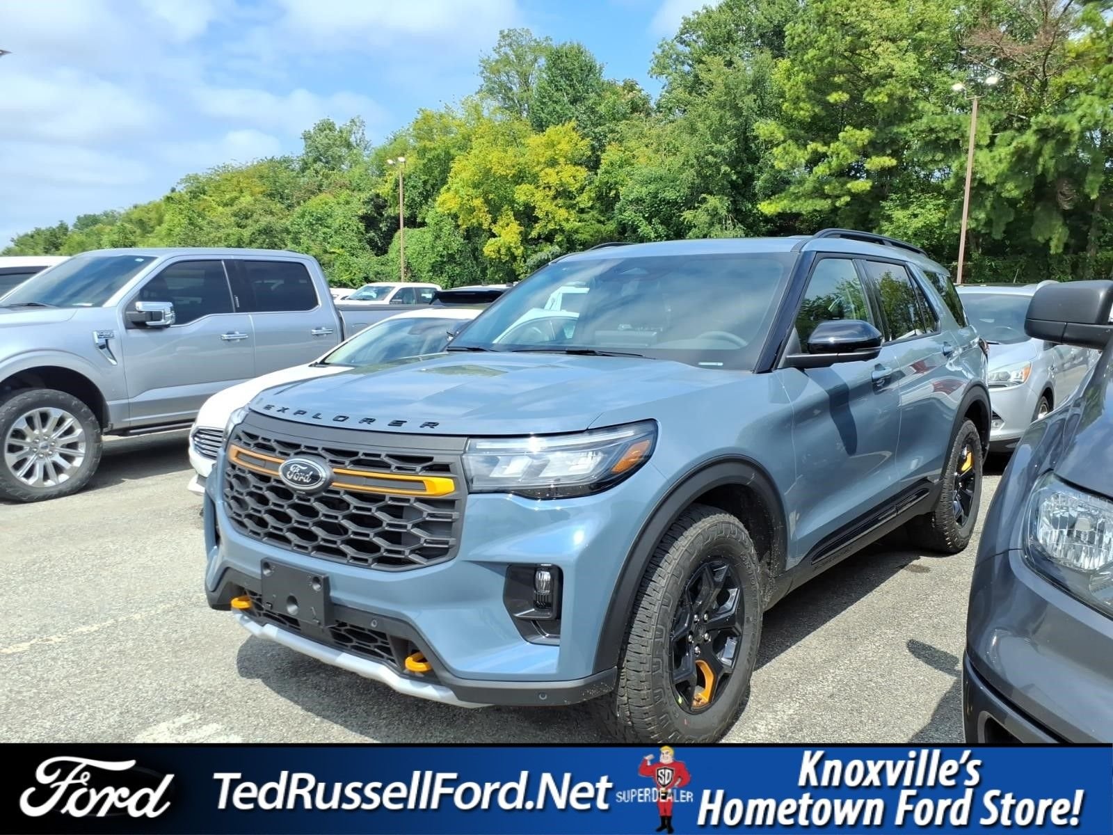 New 2026 Vapor Blue Metallic Ford Tremor® image 1