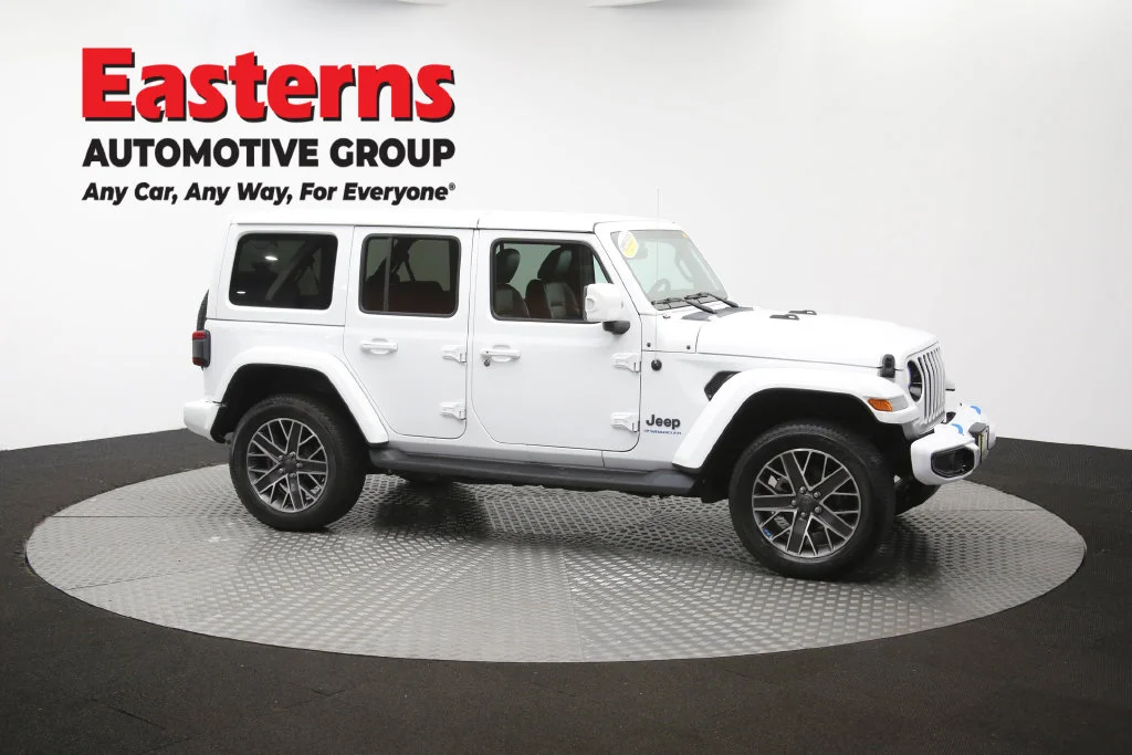 Used 2023 White Jeep Sahara 4xe image 48