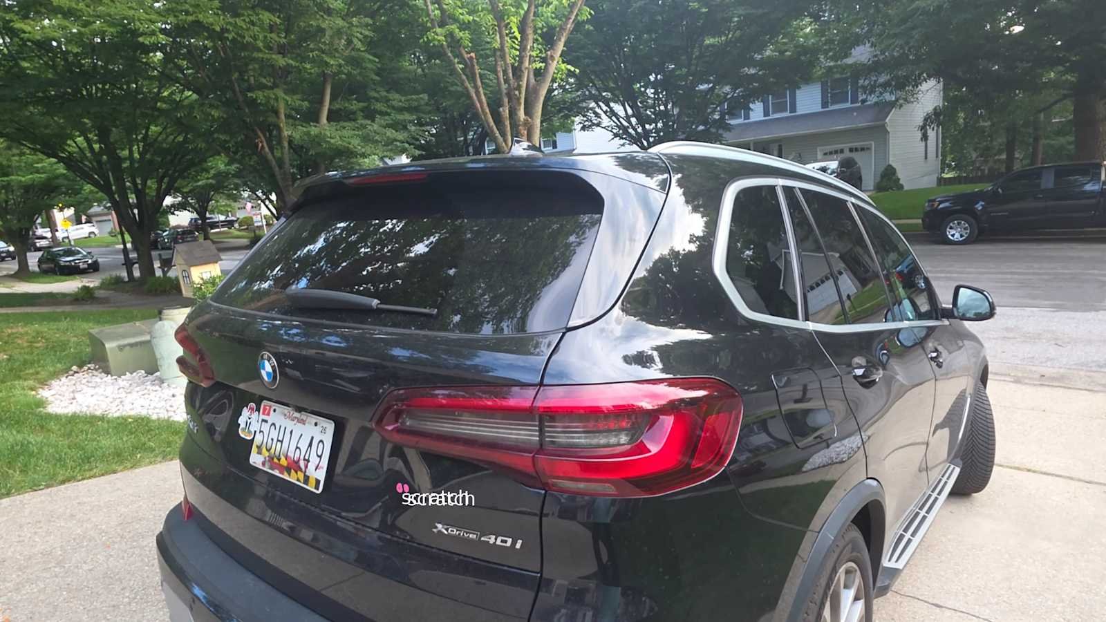 Used 2020 Black Sapphire Metallic BMW xDrive40i image 8