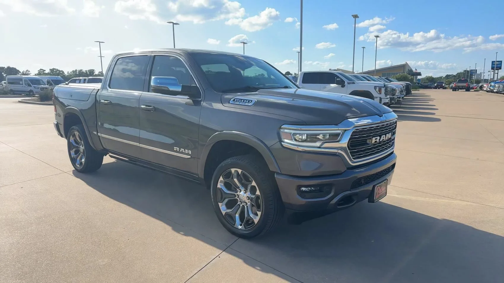 Used 2023 Granite Crystal Metallic Clearcoat Ram Limited image 3