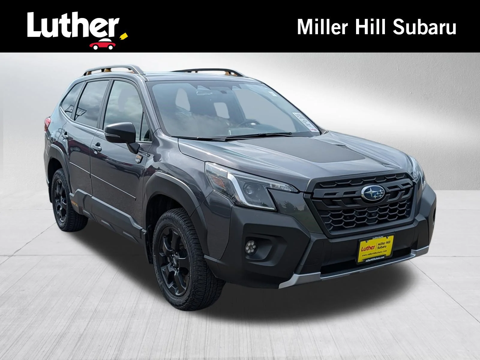 Used 2024 Magnetite Gray Metallic Subaru Wilderness image 1