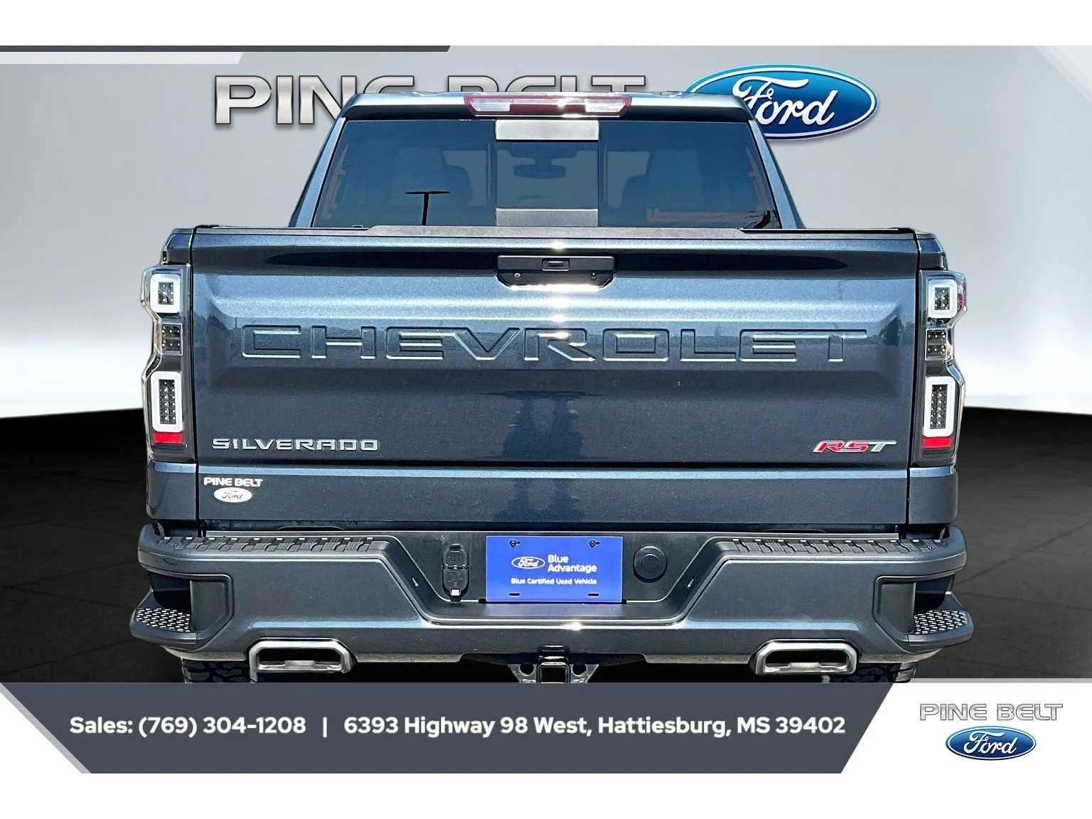 Certified Used 2021 Shadow Gray Metallic Chevrolet RST image 4