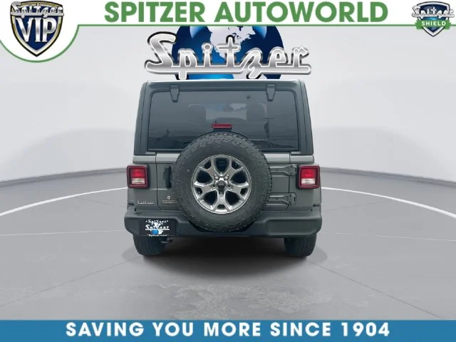 Used 2020 Gray Jeep Unlimited Sport image 8