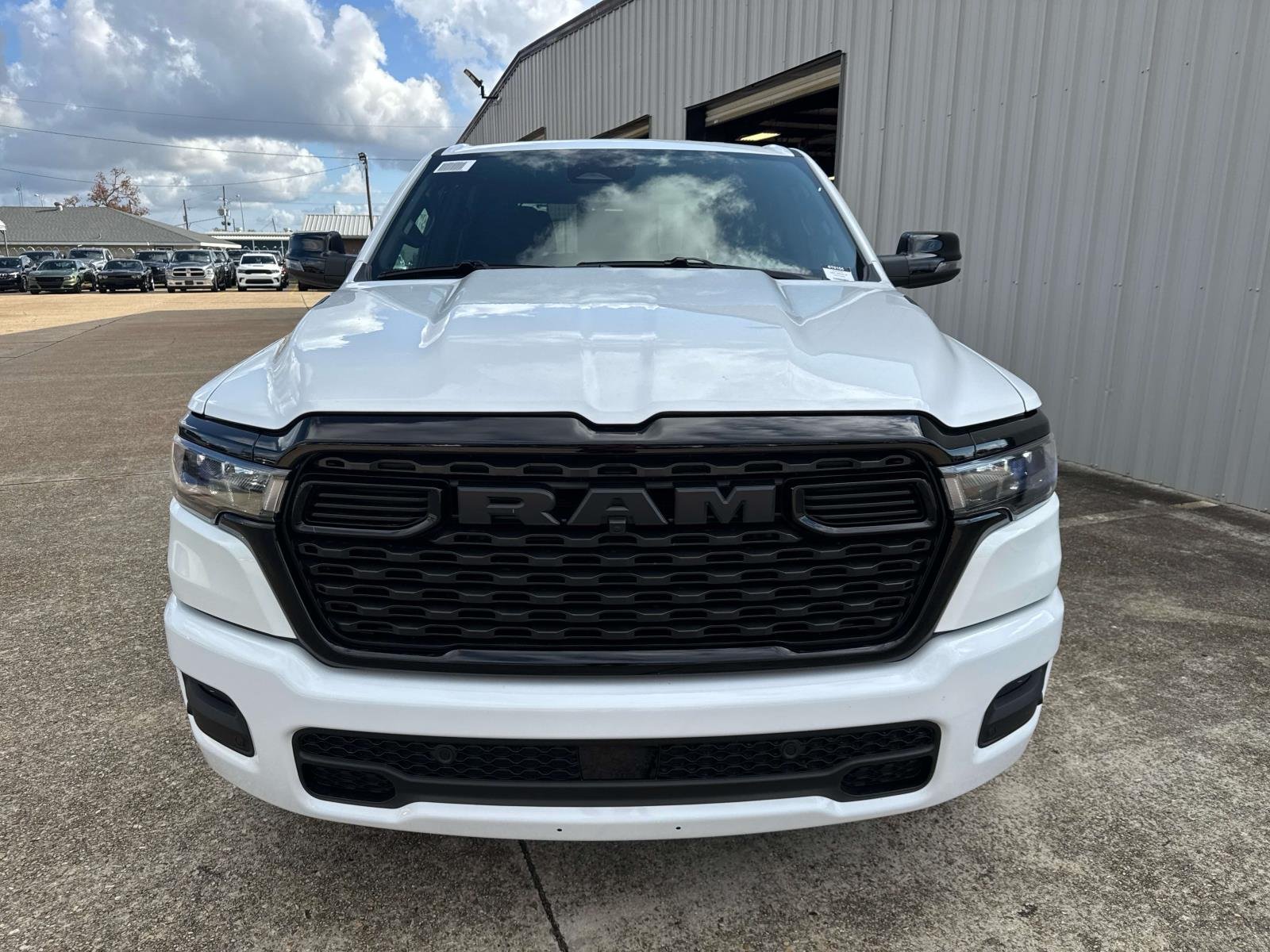 New 2026 Bright White Clear-Coat Exterior Paint RAM Big Horn image 2
