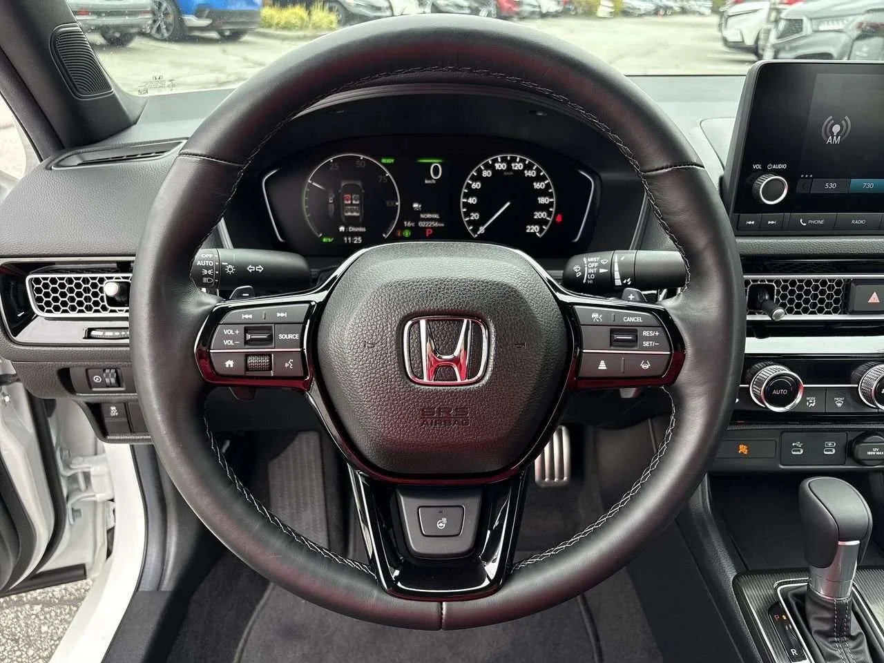 Used 2025 Platinum White Pearl Honda Sport eCVT Sedan Certified Pre-Owned   No Accident image 22