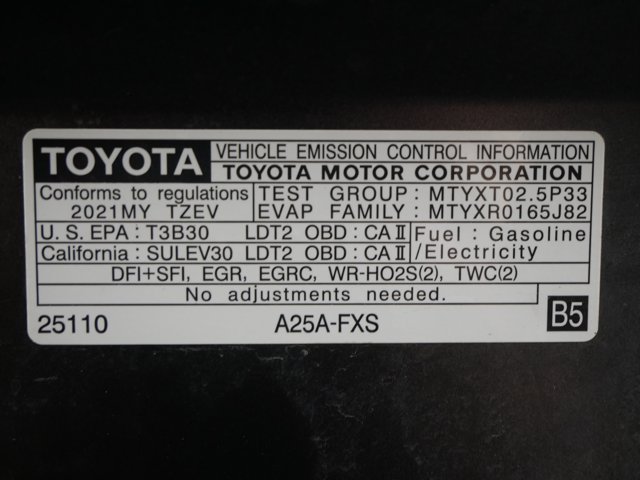 Certified Used 2021 Magnetic Gray Metallic Toyota SE image 30