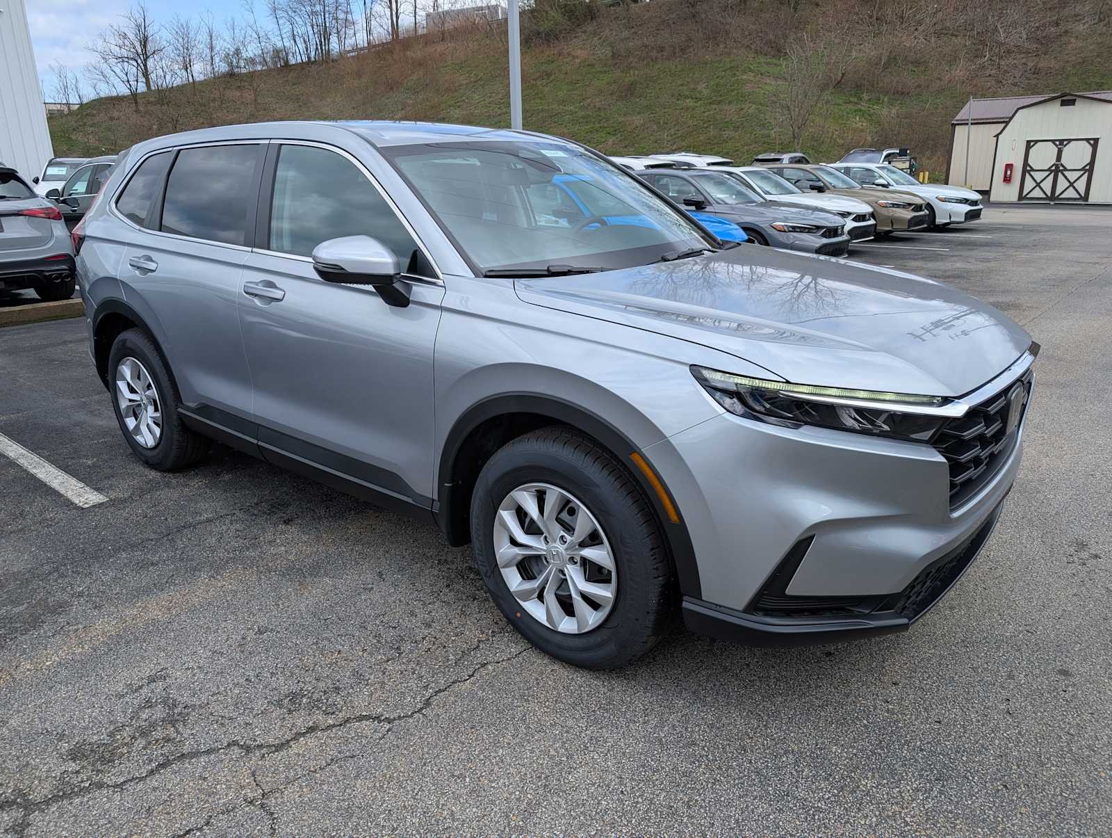 New 2026 Solar Silver Metallic Honda LX image 6