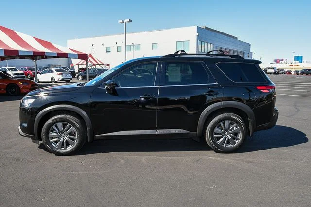 Used 2023 Black Nissan SV image 2