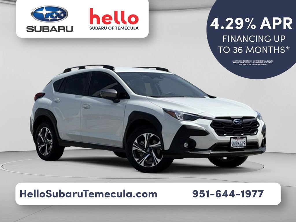 Used 2024 White Subaru Premium image 1