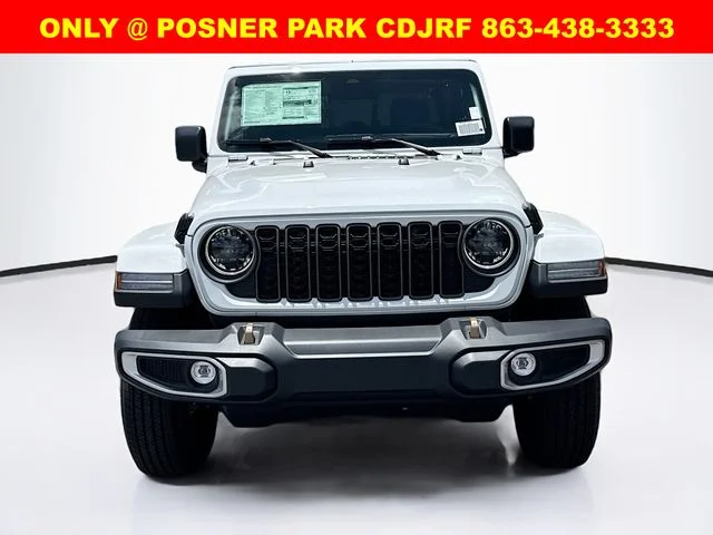 New 2026 Bright White Clear-Coat Exterior Paint Jeep  image 2