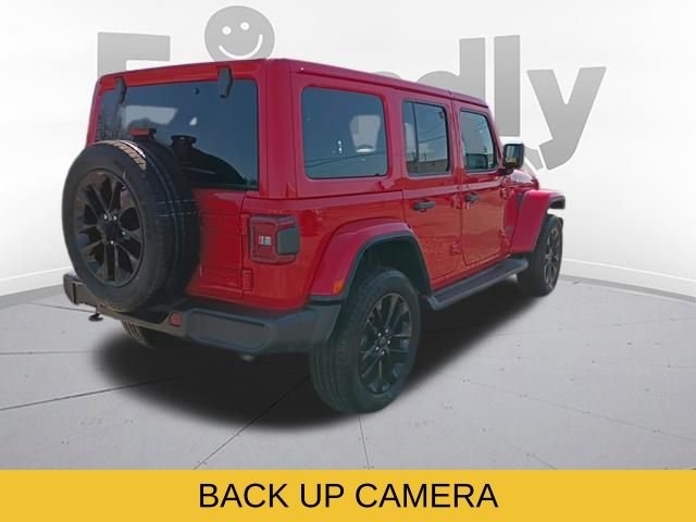Used 2025 Red Jeep Sahara 4xe image 6