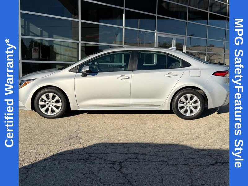 Certified Used 2024 CLASSIC SILVER METALLIC Toyota LE image 6