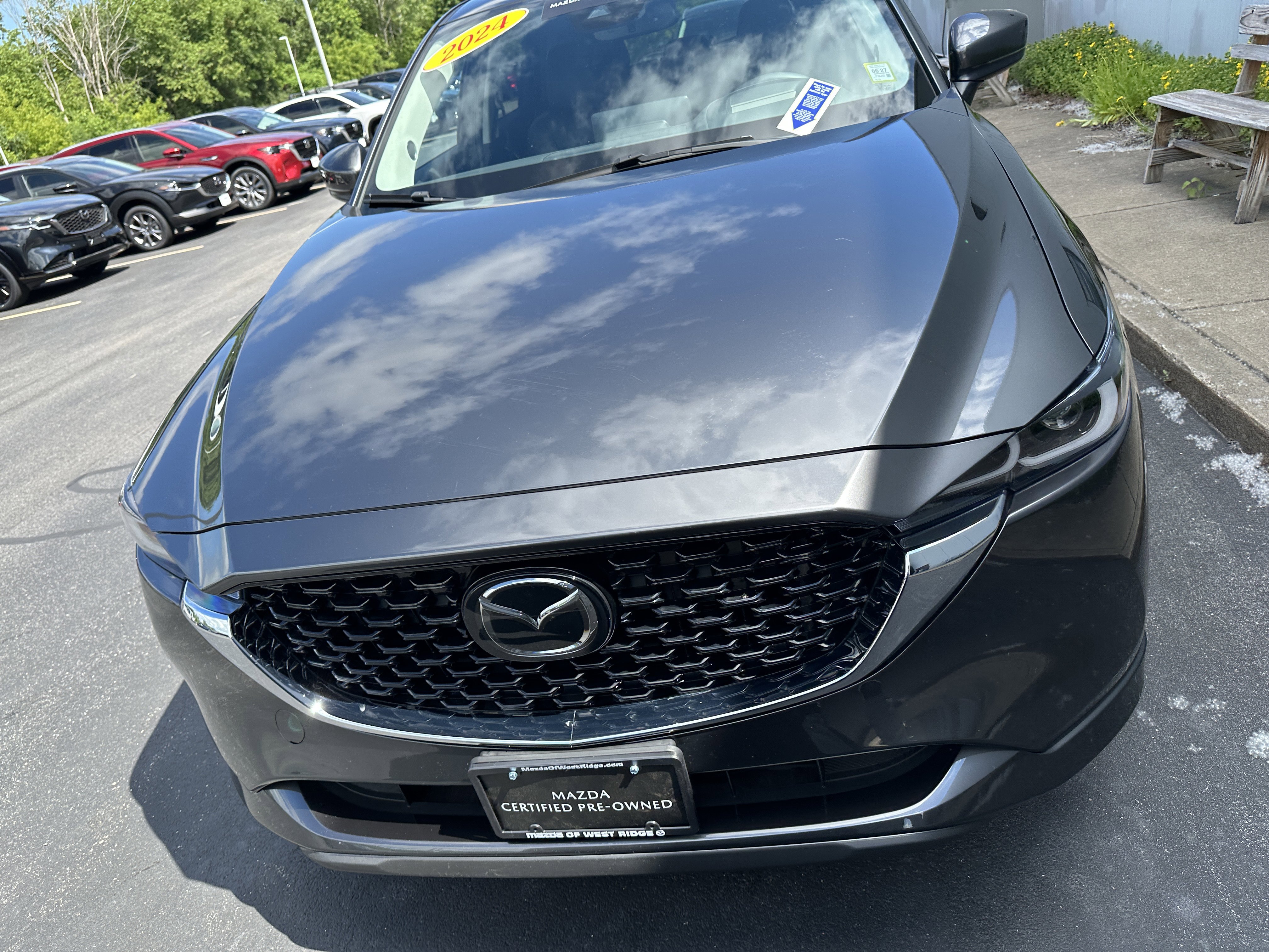 Used 2024 Machine Gray Metallic Mazda 2.5 S Premium Plus Package image 3