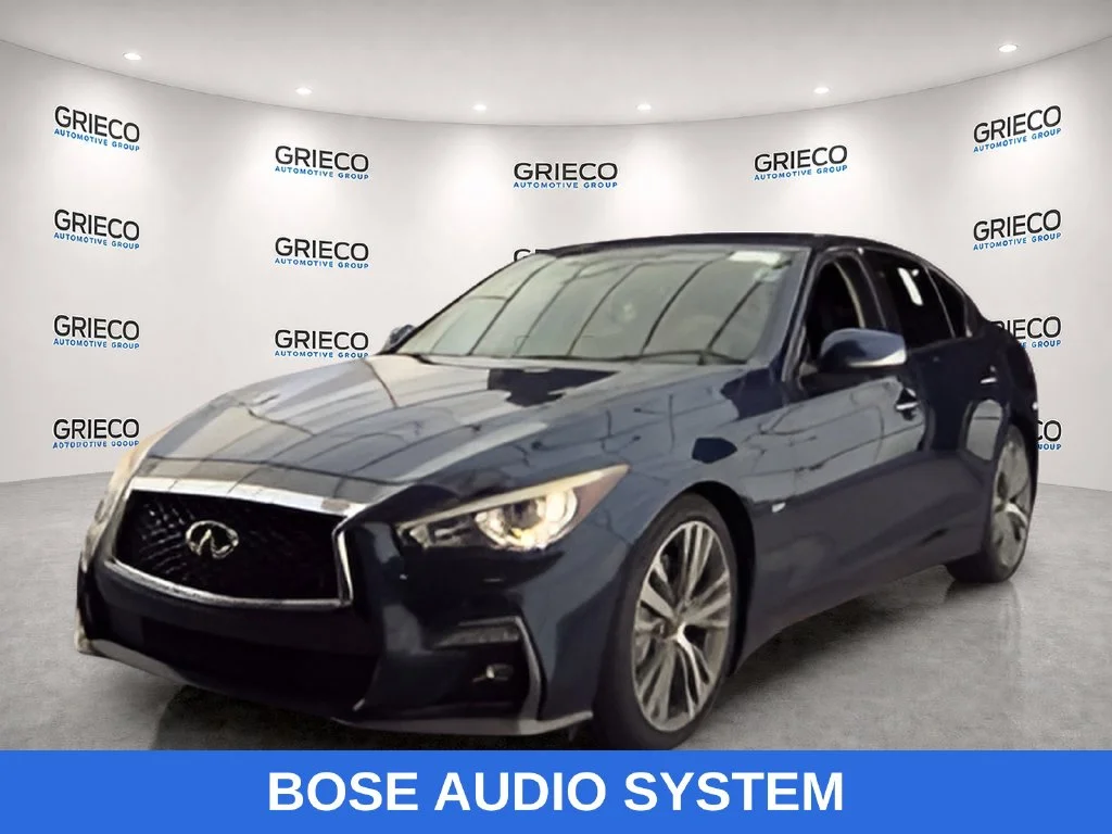 Used 2020 Silver INFINITI Sport image 2