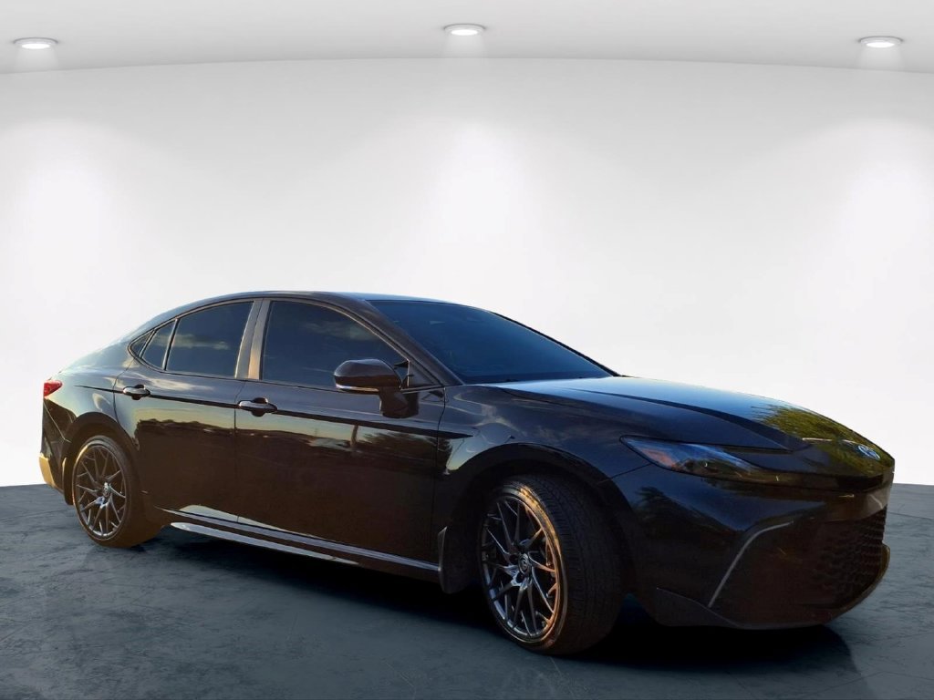 Used 2025 Black Toyota SE image 4