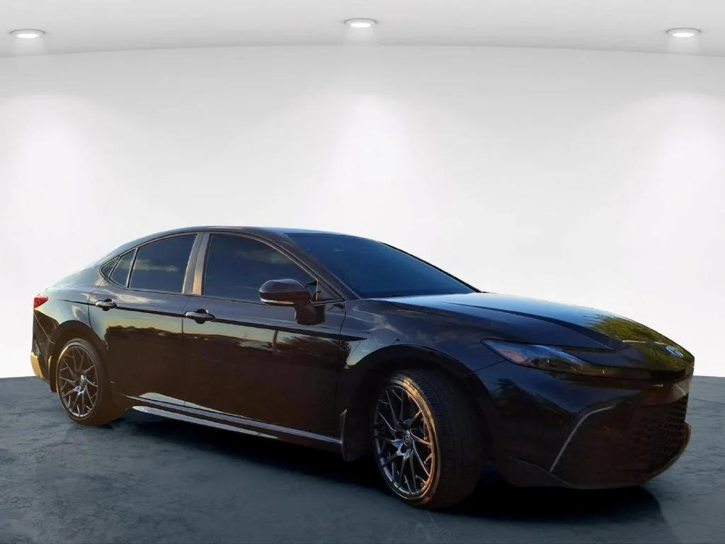 Used 2025 Black Toyota SE image 4