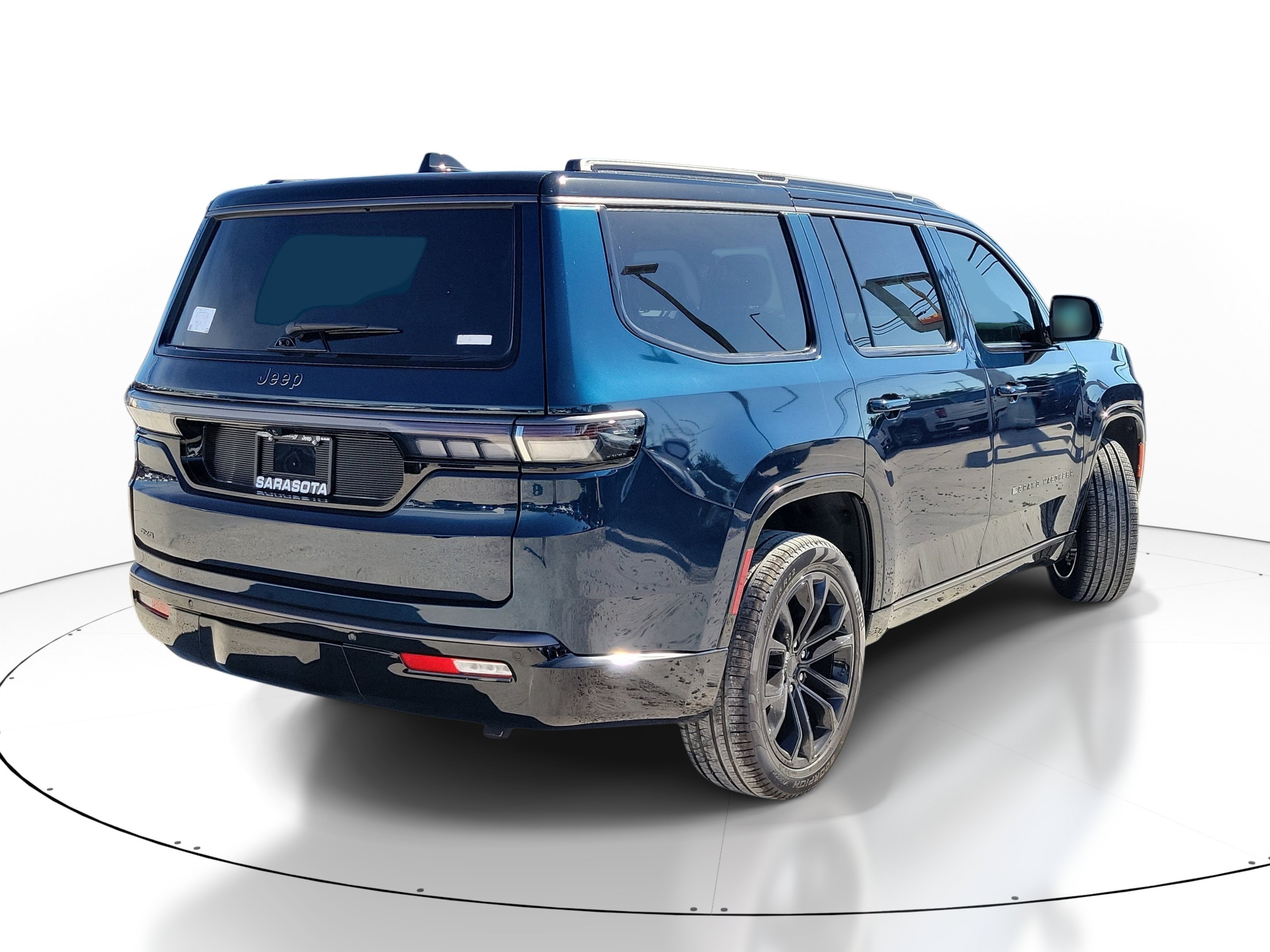 New 2026 Fathom Blue Pearlcoat Jeep Summit Obsidian image 6