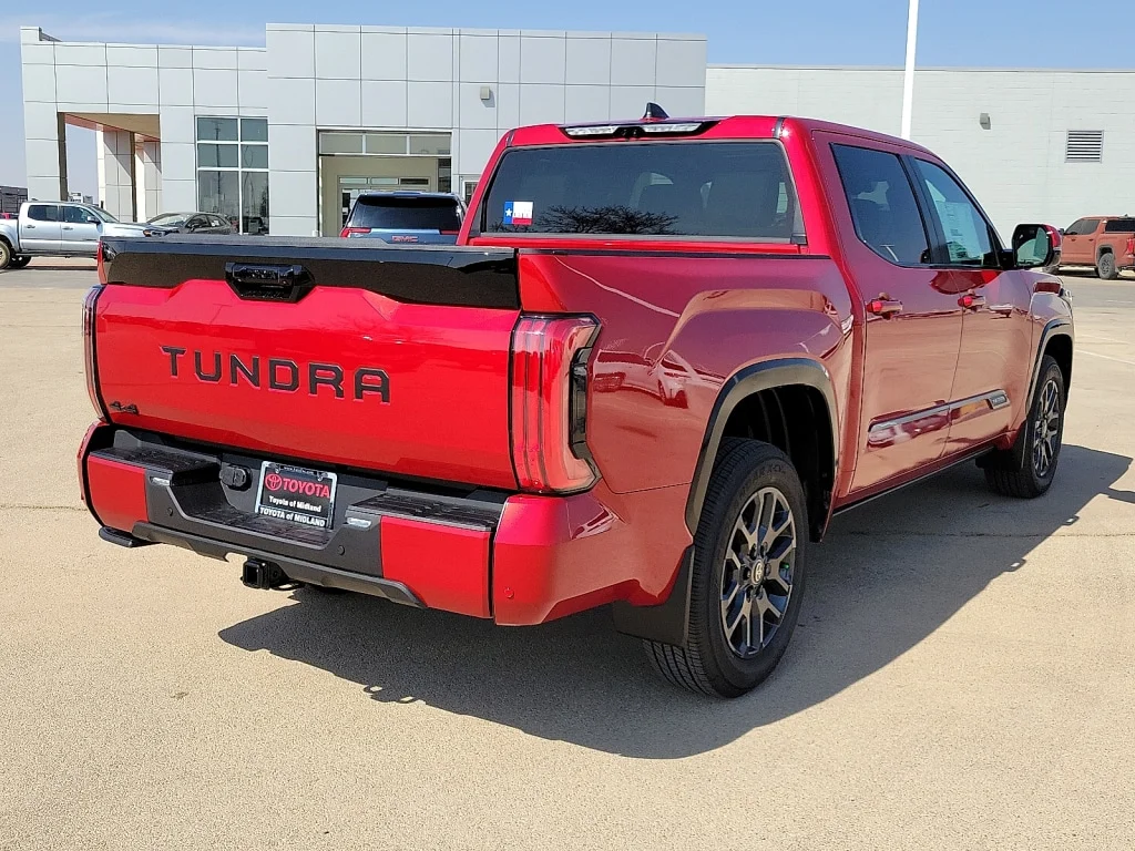 New 2026 Supersonic Red Toyota Platinum image 4