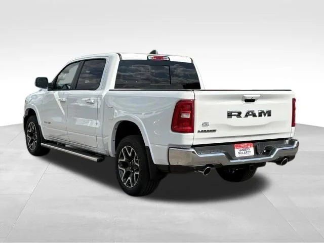 New 2026 Bright White Clear-Coat Exterior Paint RAM Laramie image 7