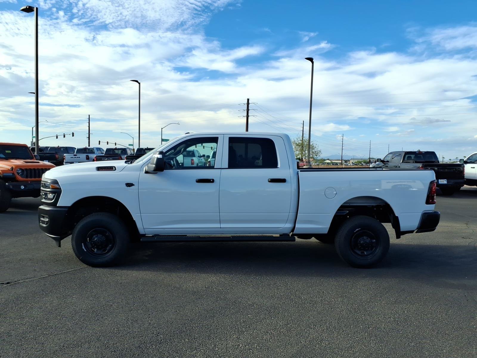 New 2027 Bright White Clear-Coat Exterior Paint RAM Tradesman image 3