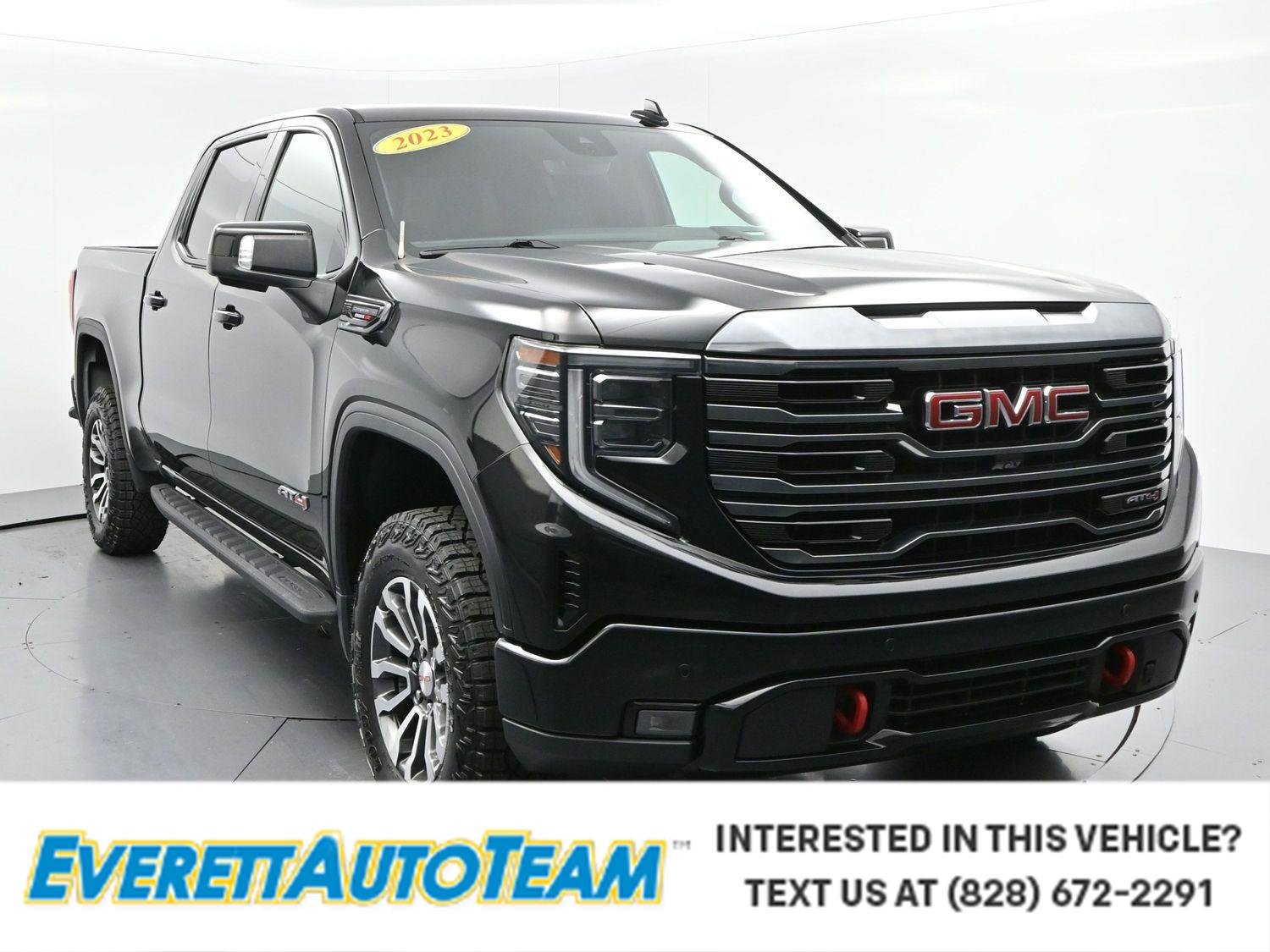Used 2023 Onyx Black GMC AT4 image 1