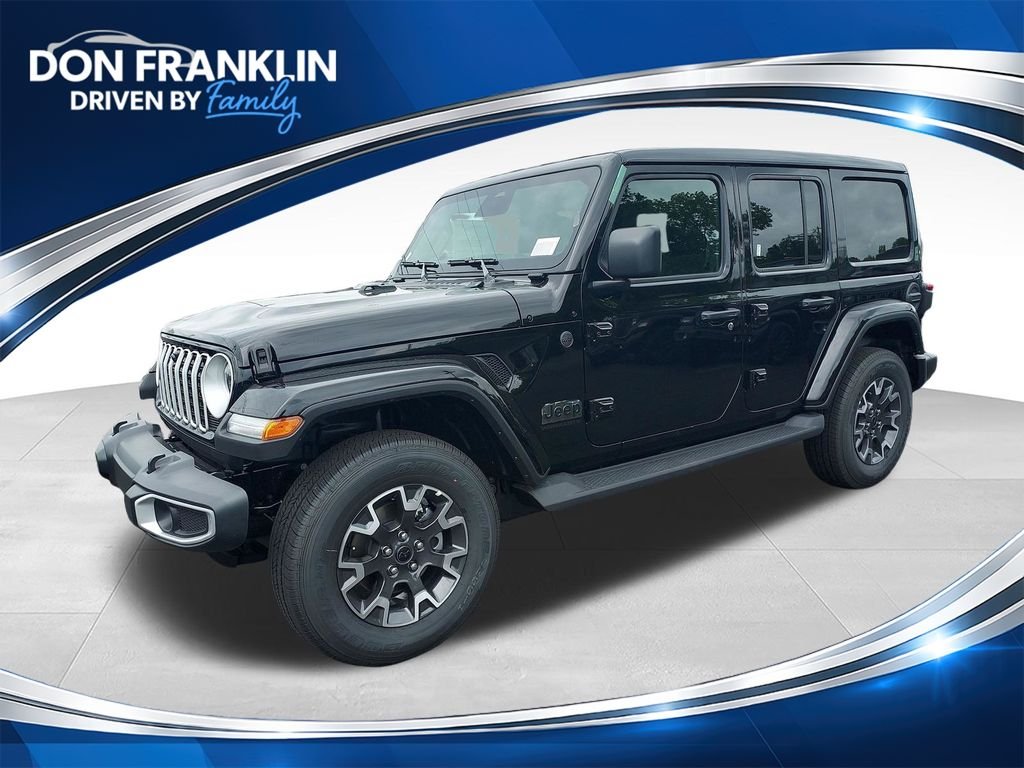 New 2026 Black Jeep Sahara image 1
