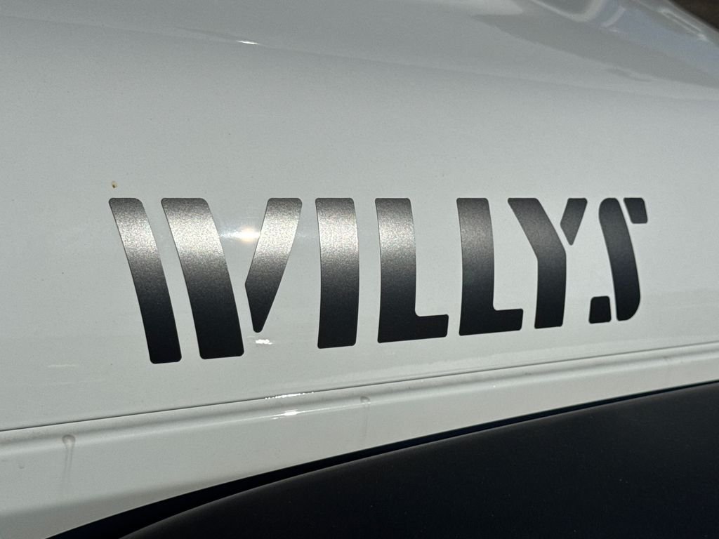 New 2026 Bright White Clear-Coat Exterior Paint Jeep Willys image 8