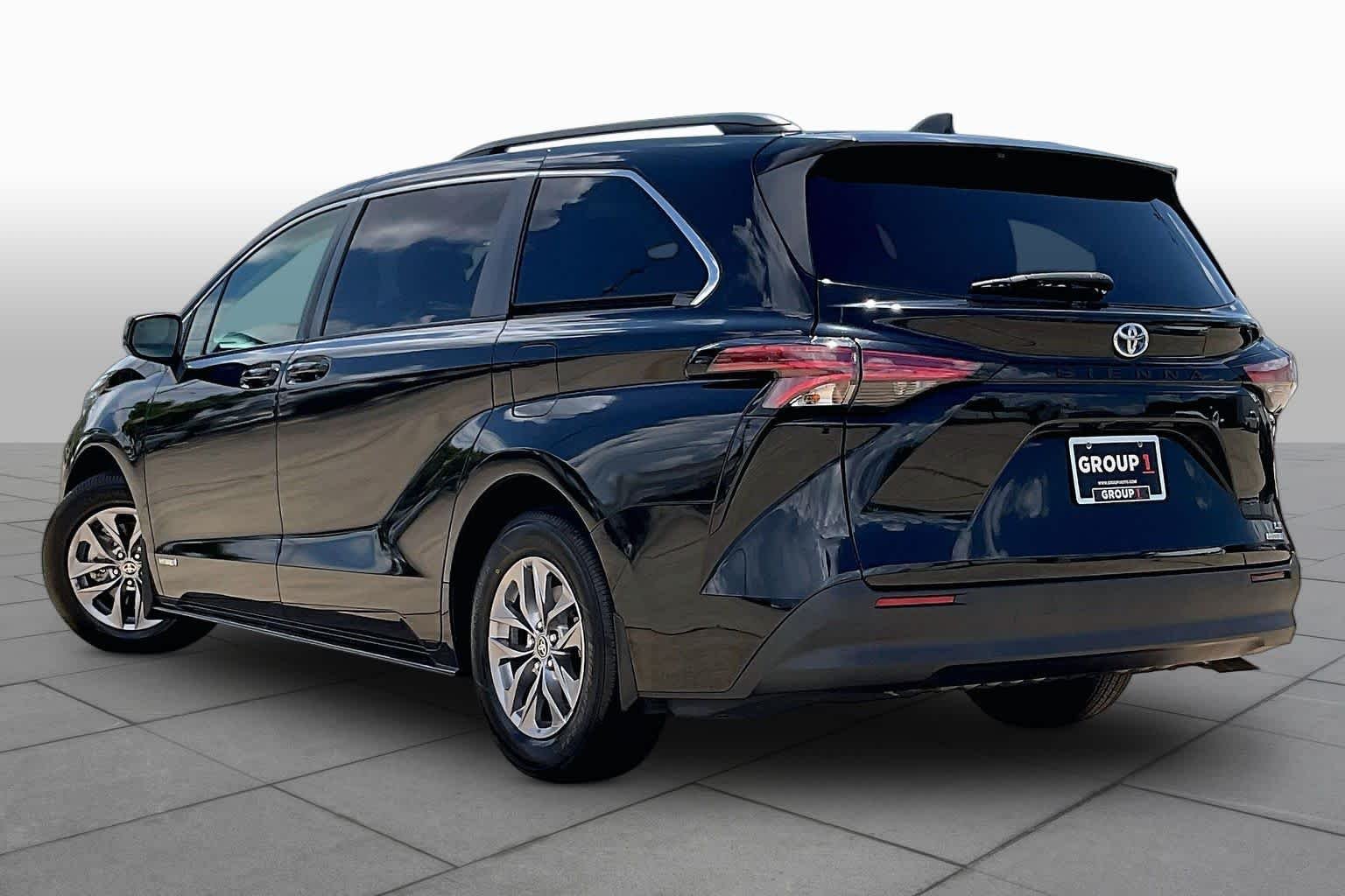 Certified Used 2021 Midnight Black Metallic Toyota LE image 10