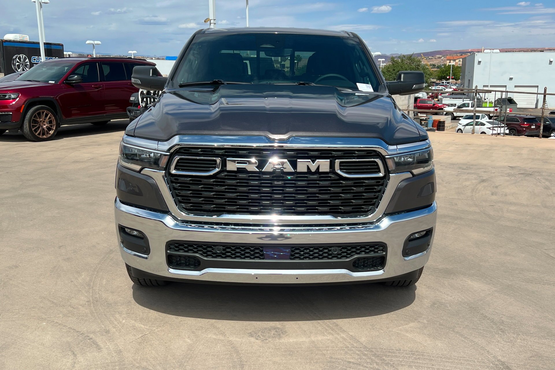 New 2026 Granite Crystal Metallic Clear-Coat Exterior Paint RAM Big Horn image 9